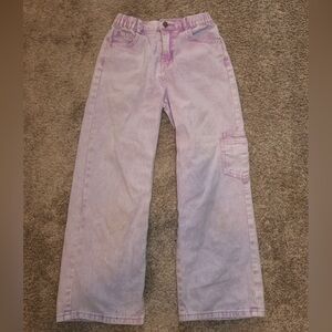 SHEIN Light Purple Boyfriend Jeans